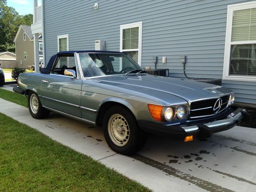 1975 mercedes sl450 covertible 60k original miles