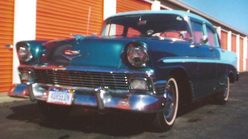 1956 chevrolet bel air base sedan 4-door 4.3l