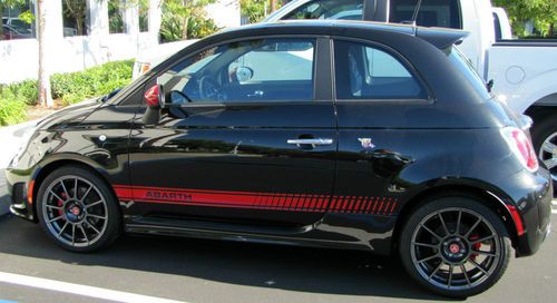 2012 fiat 500 abarth hatchback