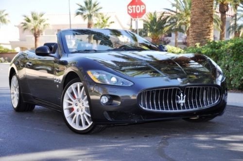 2013 maserati granturismo convertible 2dr conv