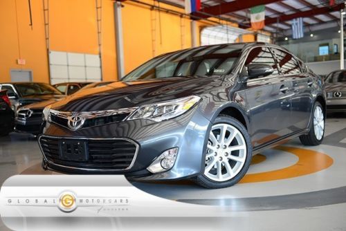 13 toyota avalon xle limited 11k-miles jbl nav rear-cam moonroof pdc 18s