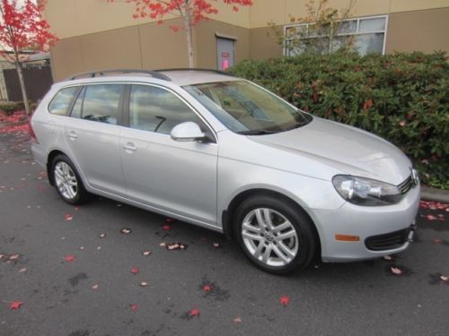 2010 volkswagen jetta sportwagen tdi rare 6spd manual tdi wagon - roof! automati