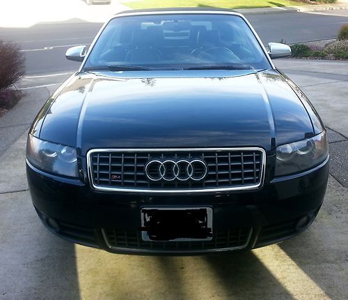 2006 audi s4 quattro convertible v8 htd. leather