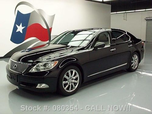 2008 lexus ls460 comfort sunroof nav rear cam only 48k texas direct auto