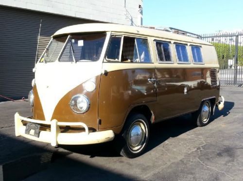 1967 volkswagen t1 type 2 westfalia camper microbus