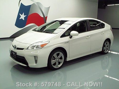 2013 toyota prius persona se hybrid nav rear cam 11k mi texas direct auto