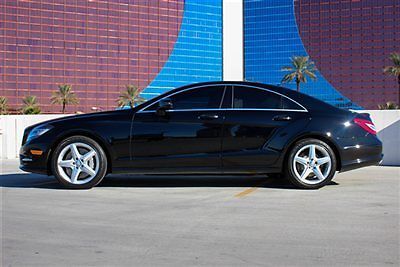 2013 mercedes-benz cls550+premium 1+lane tracking+parktronic+amg wheels+more