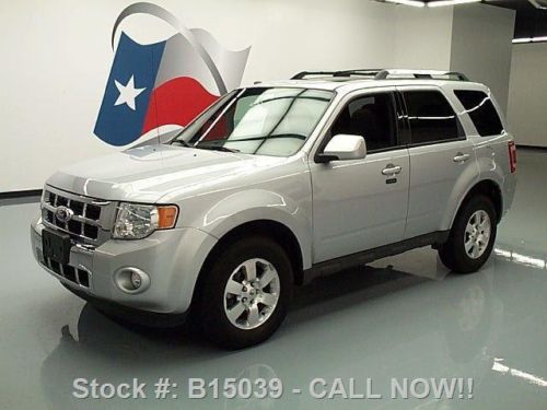 2012 ford escape limited sunroof htd leather nav 20k mi texas direct auto