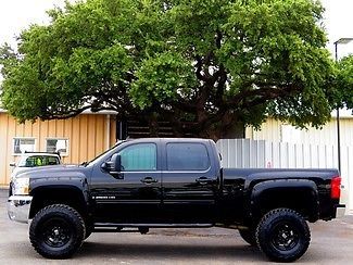 6.6l allison duramax leather heated sirius onstar lifted pocket flares xd wheels