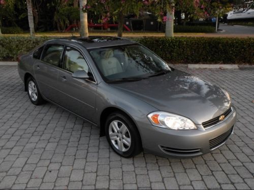 06 impala ls automatic sedan leather one owner 3.5l v-6 onstar sunroof