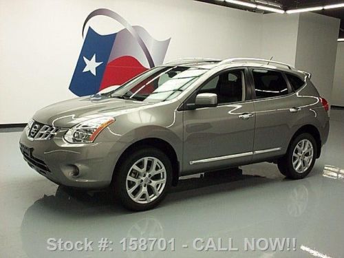 2011 nissan rogue sl sunroof nav rear cam leather 61k texas direct auto