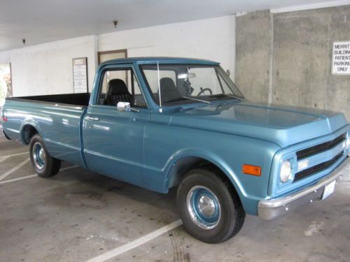 1969 chevy  orig matching #350 ,automatic , beautiful orig color restored, nice!