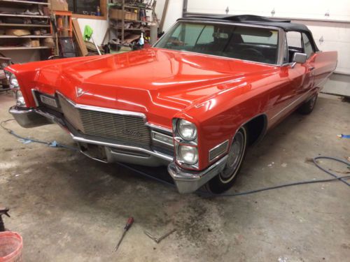 1968 cadillac deville convertible california car rust free beautiful condition