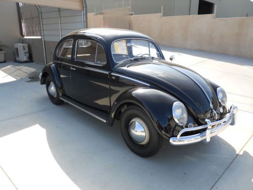 1955 vw beetle classic body off restoration