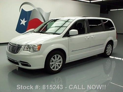 2013 chrysler town &amp; country touring leather dvd 13k mi texas direct auto