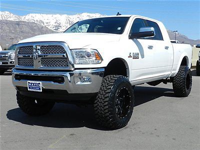 Dodge ram mega cab cummins diesel laramie 4x4 custom new lift wheels tires nav