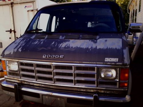 1991 dodge ram250 coachman conversion van