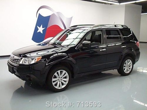 2011 subaru forester 2.5x ltd awd pano roof leather 33k texas direct auto
