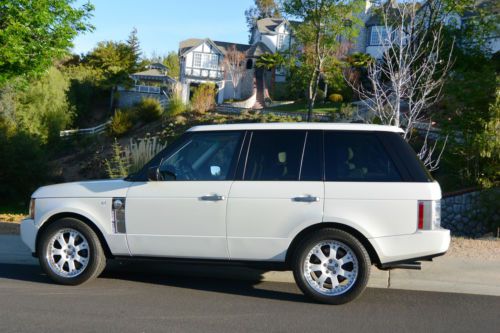 2008 land rover range rover supercharged sport utility 4-door 4.2l