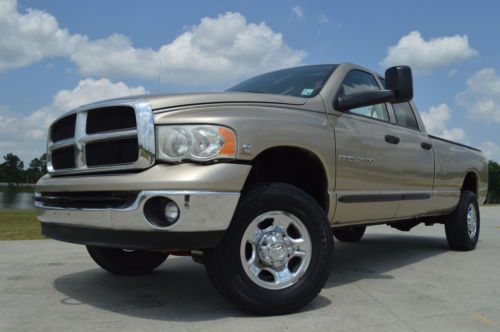 2003 dodge ram 2500 quad cab slt 4x4 5.9l diesel leather