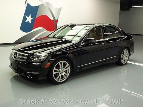 2011 mercedes-benz c300 sport sunroof htd seats 19k mi texas direct auto