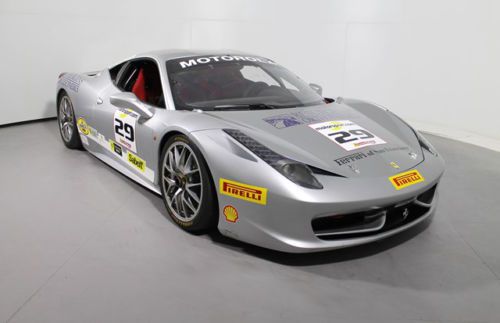 2012 ferrari 458 challenge, silver/black