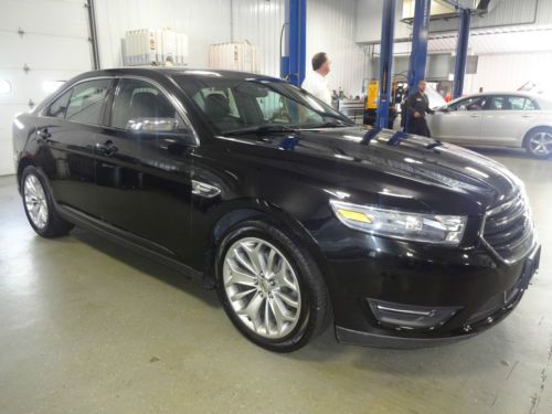 2013 ford taurus limited sedan 4-door 3.5l black