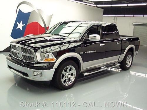 2012 dodge ram laramie crew 4x4 hemi sunroof nav 37k mi texas direct auto