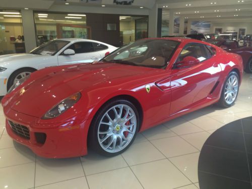 2007 ferrari 599 gtb fiorano coupe 2-door 6.0l 6283 miles like new!!! excellent