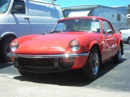 1972 triumph spitfire mark 4 *** r-hand drive * no reserve ***