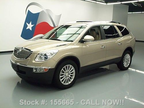 2012 buick enclave 7-passenger htd leather rear cam 9k texas direct auto