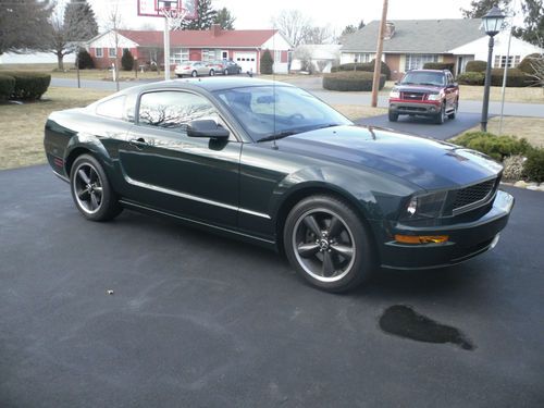 2008 ford mustang bullitt #1413 highland green 25197 miles stock really nice