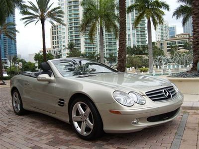 Mercedes sl 500 designo leather navi climate massaging seats roadster