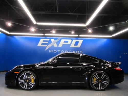 Porsche 911 turbo s coupe awd pdk trans navigation carbon fiber low miles 11k