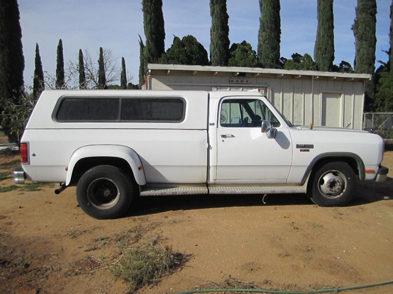 1991 dodge ram d350 5.9l cummins turbo diesel dual rear tires automatic