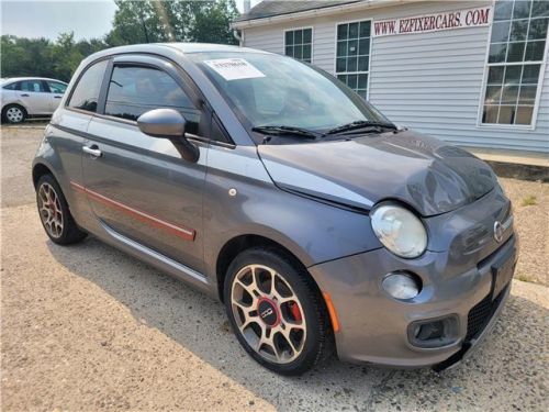 2012 fiat 500 sport salvage rebuildable does not start!