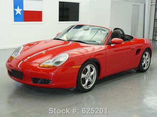 2001 porsche boxster roadster 5-speed leather only 49k texas direct auto