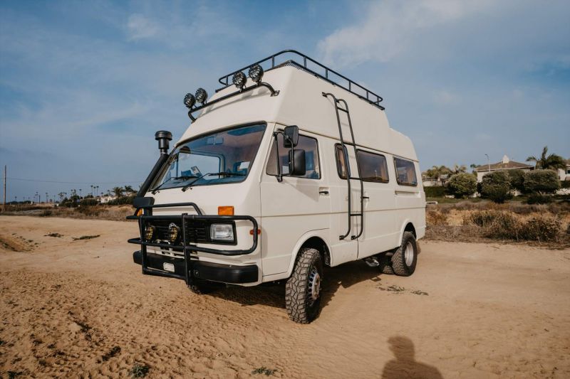 1989 volkswagen lt45 dually camper conversion