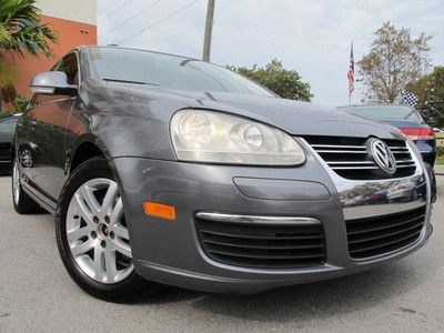 Vw jetta turbo diesel auto leather sunroof alloy florida 1-owner pkg 2 must see