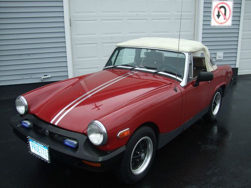 1979 mg midget convertible 2-door 1.5l excellent condition, $3,500.00