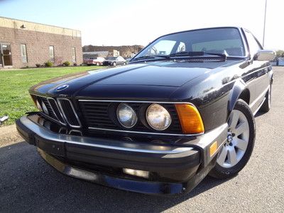 1987 bmw 635csi coupe leather sunroof automatic hard to find  no reserve