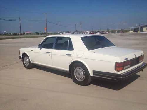 1988 bentley mulsanne sedan---very nice and very ready to go--no reserve!!!!!!!!