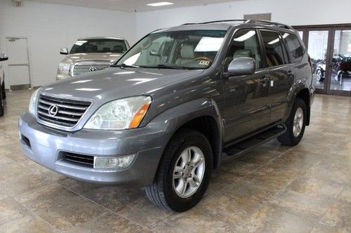 2006 lexus gx 470~awd~tv/dvd~lux pkg~roof~3rd seat~htd lea~warranty