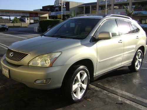 2004 lexus rx330 sport utility 4-door 3.3l with nav, bkup camera