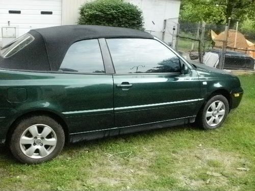 2000 volkswagen cabrio gls convertible 2-door 2.0l