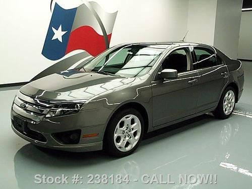 2010 ford fusion se 3.0l v6 automatic cruise ctrl 44k texas direct auto