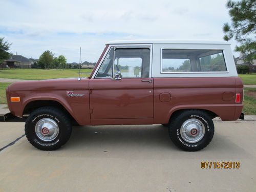 1977 ford bronco sport sport utility 2-door 5.0l