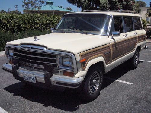 1987 jeep grand wagoneer base sport utility 4-door 5.9l