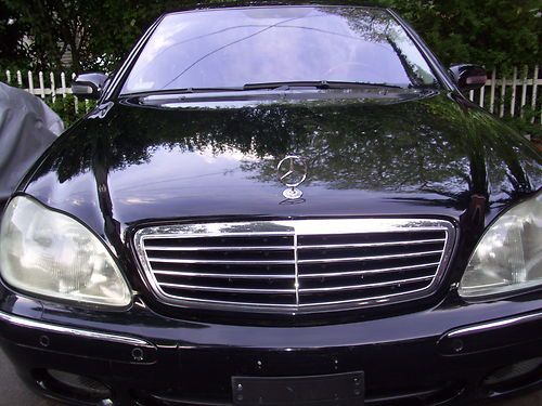 2002 mercedes benz s 500'' no reserve'' low miles 67 k  2 owners  clean car fax