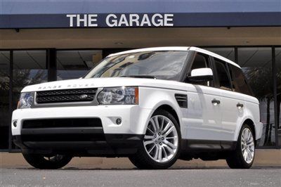 2011 land rover range rover sport luxury fuji white/almond,logic7 audio,only 6k!